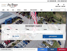 Tablet Screenshot of jimbrownechevybuickgmc.com
